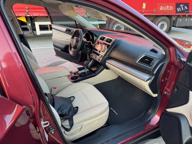 Красный Субару Аутбек, объемом двигателя 2.5 л и пробегом 60 тыс. км за 19999 $, фото 35 на Automoto.ua