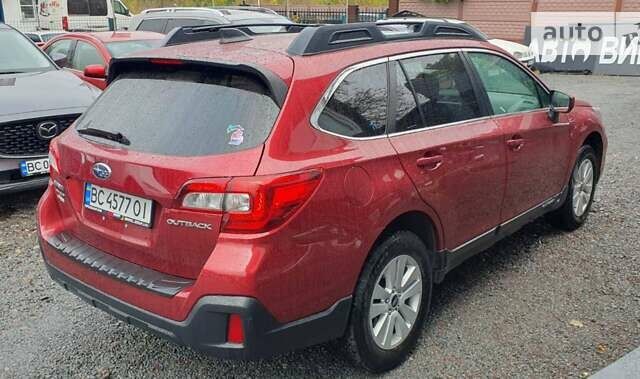 Красный Субару Аутбек, объемом двигателя 2.5 л и пробегом 74 тыс. км за 19900 $, фото 11 на Automoto.ua