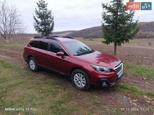 Червоний Субару Аутбек, об'ємом двигуна 2.5 л та пробігом 90 тис. км за 17900 $, фото 2 на Automoto.ua