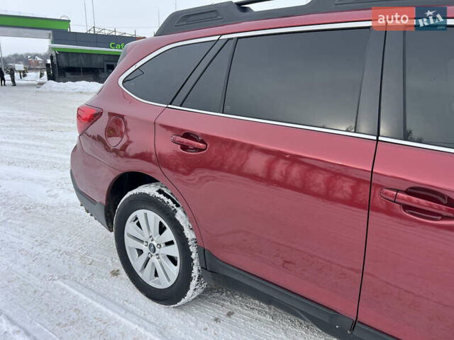 Червоний Субару Аутбек, об'ємом двигуна 2.5 л та пробігом 62 тис. км за 18888 $, фото 69 на Automoto.ua