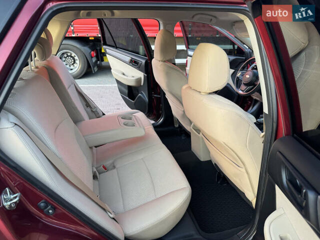 Красный Субару Аутбек, объемом двигателя 2.5 л и пробегом 60 тыс. км за 19999 $, фото 8 на Automoto.ua