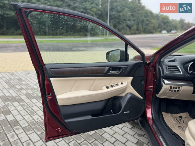 Красный Субару Аутбек, объемом двигателя 2.5 л и пробегом 138 тыс. км за 18000 $, фото 27 на Automoto.ua