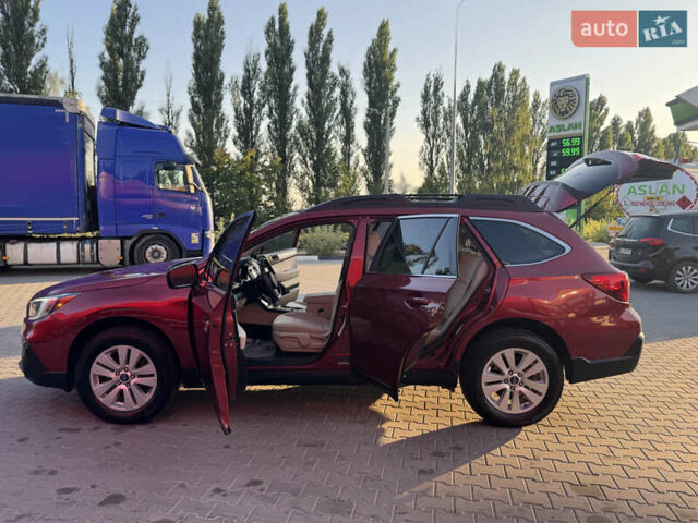 Червоний Субару Аутбек, об'ємом двигуна 2.5 л та пробігом 60 тис. км за 17777 $, фото 15 на Automoto.ua