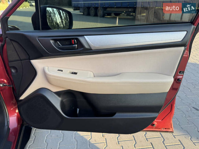 Красный Субару Аутбек, объемом двигателя 2.5 л и пробегом 60 тыс. км за 19999 $, фото 7 на Automoto.ua