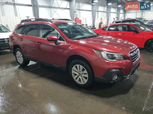 Красный Субару Аутбек, объемом двигателя 2.5 л и пробегом 68 тыс. км за 3800 $, фото 1 на Automoto.ua
