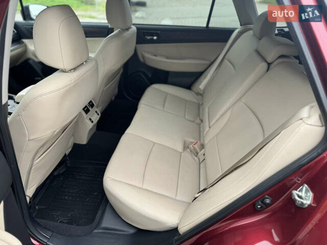 Червоний Субару Аутбек, об'ємом двигуна 2.5 л та пробігом 138 тис. км за 18200 $, фото 48 на Automoto.ua