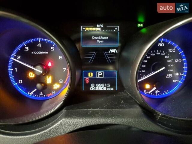 Красный Субару Аутбек, объемом двигателя 2.5 л и пробегом 68 тыс. км за 3800 $, фото 8 на Automoto.ua