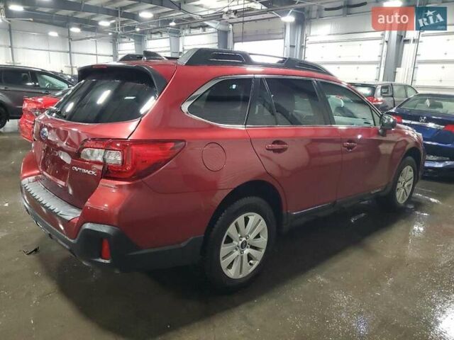 Красный Субару Аутбек, объемом двигателя 2.5 л и пробегом 68 тыс. км за 3800 $, фото 3 на Automoto.ua