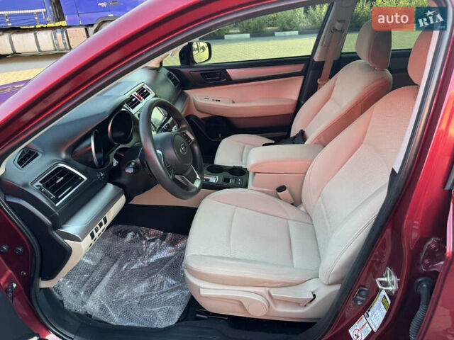 Красный Субару Аутбек, объемом двигателя 2.5 л и пробегом 60 тыс. км за 19999 $, фото 19 на Automoto.ua