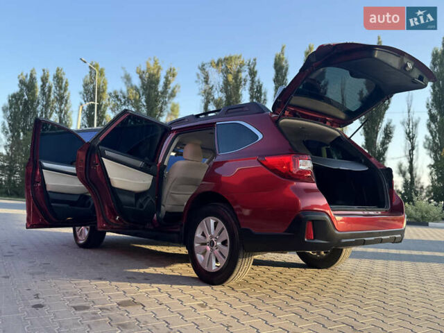 Червоний Субару Аутбек, об'ємом двигуна 2.5 л та пробігом 60 тис. км за 17777 $, фото 16 на Automoto.ua