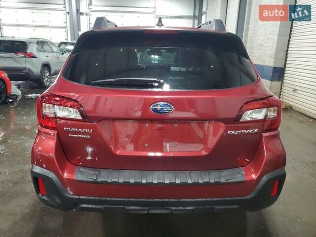 Красный Субару Аутбек, объемом двигателя 2.5 л и пробегом 68 тыс. км за 3800 $, фото 5 на Automoto.ua