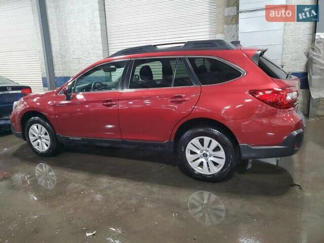 Красный Субару Аутбек, объемом двигателя 2.5 л и пробегом 68 тыс. км за 3800 $, фото 2 на Automoto.ua