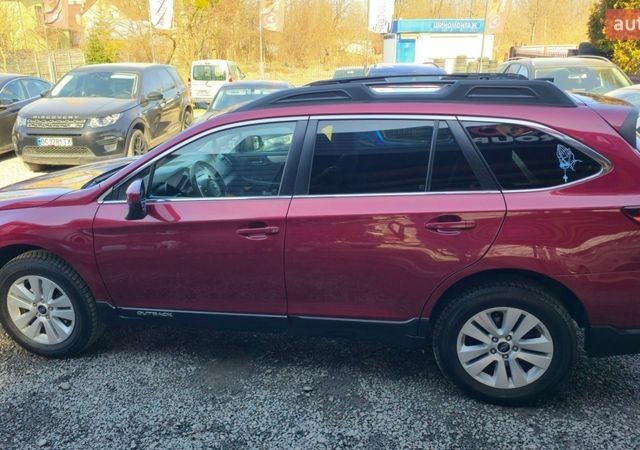 Красный Субару Аутбек, объемом двигателя 2.5 л и пробегом 77 тыс. км за 15900 $, фото 5 на Automoto.ua