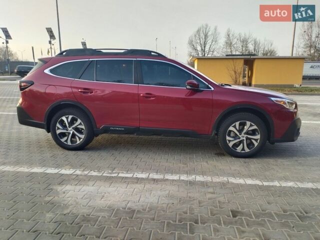 Красный Субару Аутбек, объемом двигателя 2.5 л и пробегом 94 тыс. км за 22800 $, фото 3 на Automoto.ua