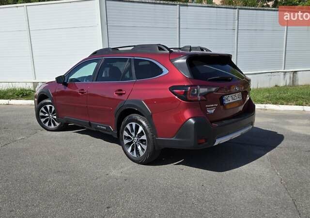 Красный Субару Аутбек, объемом двигателя 2.5 л и пробегом 30 тыс. км за 28000 $, фото 2 на Automoto.ua