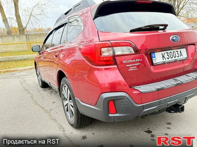 Красный Субару Аутбек, объемом двигателя 2.5 л и пробегом 90 тыс. км за 18800 $, фото 4 на Automoto.ua