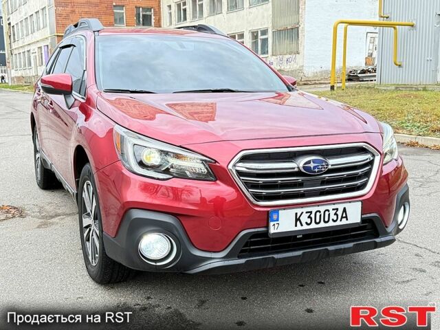 Красный Субару Аутбек, объемом двигателя 2.5 л и пробегом 90 тыс. км за 18800 $, фото 3 на Automoto.ua