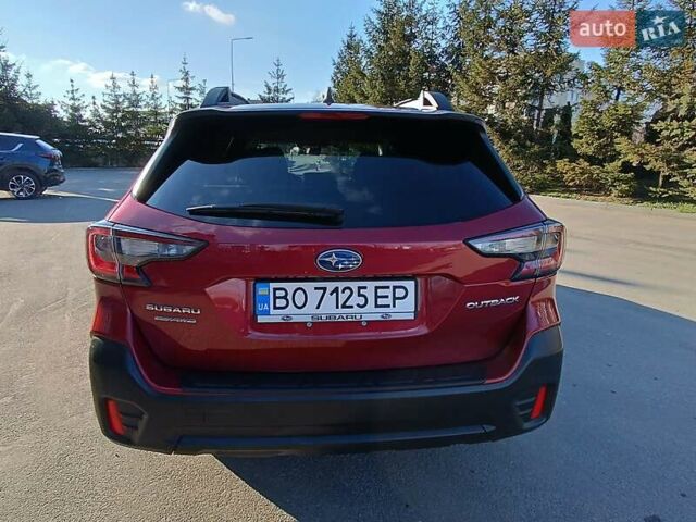 Червоний Субару Аутбек, об'ємом двигуна 2.5 л та пробігом 24 тис. км за 21799 $, фото 5 на Automoto.ua