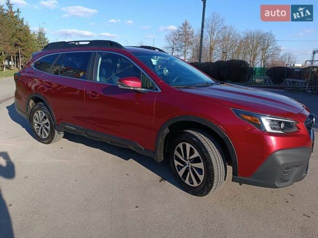 Червоний Субару Аутбек, об'ємом двигуна 2.5 л та пробігом 24 тис. км за 21799 $, фото 2 на Automoto.ua