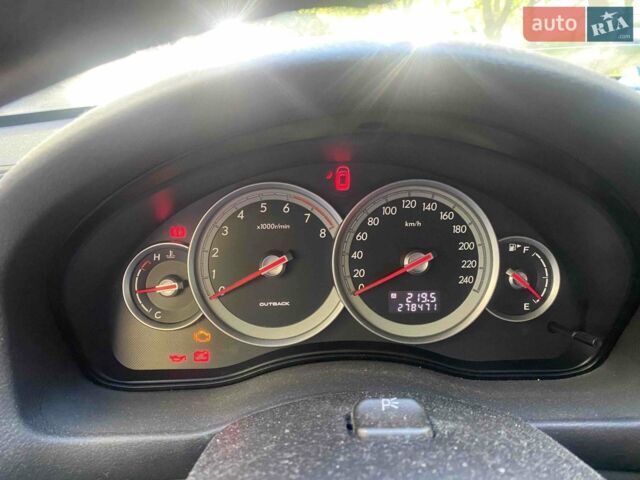 Сірий Субару Аутбек, об'ємом двигуна 2.46 л та пробігом 279 тис. км за 6000 $, фото 7 на Automoto.ua