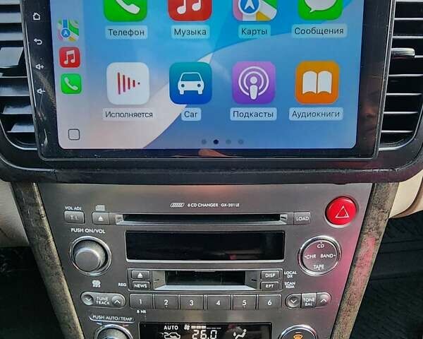 Сірий Субару Аутбек, об'ємом двигуна 3 л та пробігом 365 тис. км за 5050 $, фото 9 на Automoto.ua