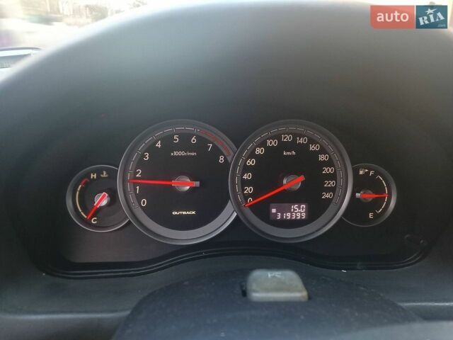 Сірий Субару Аутбек, об'ємом двигуна 2.46 л та пробігом 325 тис. км за 5200 $, фото 21 на Automoto.ua