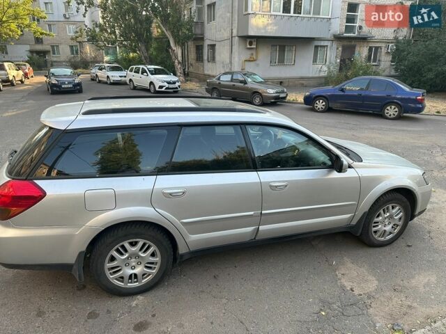 Серый Субару Аутбек, объемом двигателя 2.5 л и пробегом 278 тыс. км за 3400 $, фото 2 на Automoto.ua