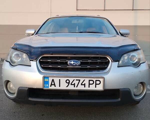 Серый Субару Аутбек, объемом двигателя 3 л и пробегом 375 тыс. км за 5800 $, фото 1 на Automoto.ua