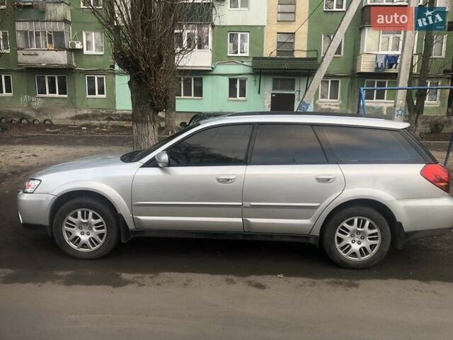 Серый Субару Аутбек, объемом двигателя 2.5 л и пробегом 322 тыс. км за 6500 $, фото 2 на Automoto.ua