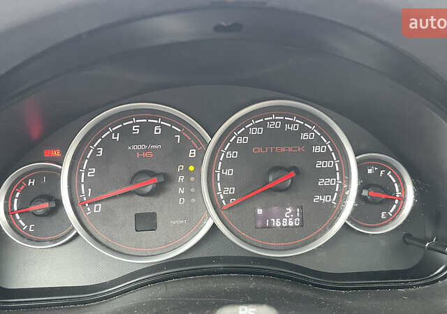 Сірий Субару Аутбек, об'ємом двигуна 2.99 л та пробігом 280 тис. км за 5200 $, фото 39 на Automoto.ua
