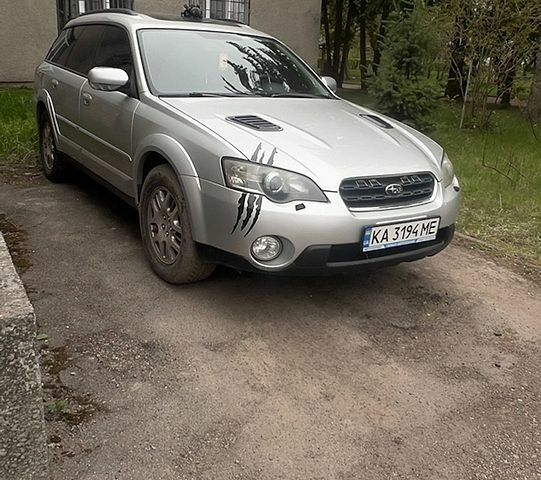 Сірий Субару Аутбек, об'ємом двигуна 2.46 л та пробігом 160 тис. км за 6500 $, фото 1 на Automoto.ua