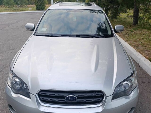 Серый Субару Аутбек, объемом двигателя 2.5 л и пробегом 180 тыс. км за 5500 $, фото 2 на Automoto.ua