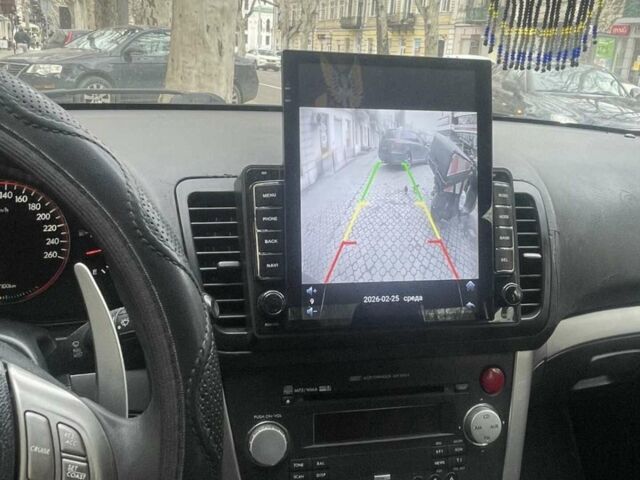 Серый Субару Аутбек, объемом двигателя 3 л и пробегом 269 тыс. км за 6300 $, фото 4 на Automoto.ua