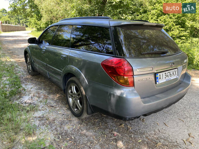 Серый Субару Аутбек, объемом двигателя 3 л и пробегом 290 тыс. км за 5900 $, фото 4 на Automoto.ua