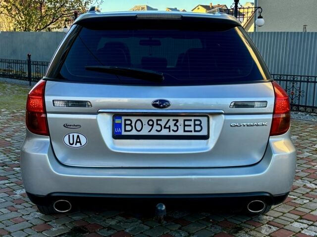 Серый Субару Аутбек, объемом двигателя 2.5 л и пробегом 245 тыс. км за 6350 $, фото 5 на Automoto.ua