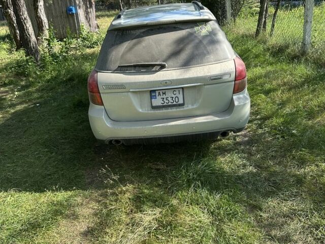 Субару Аутбек 2006 в Коростене на Automoto.ua Серый Субару Аутбек, объемом двигателя 3 л и пробегом 346 тыс. км за 7200 $, фото 3 на Automoto.ua