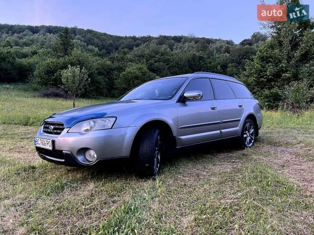 Серый Субару Аутбек, объемом двигателя 3 л и пробегом 300 тыс. км за 6400 $, фото 3 на Automoto.ua