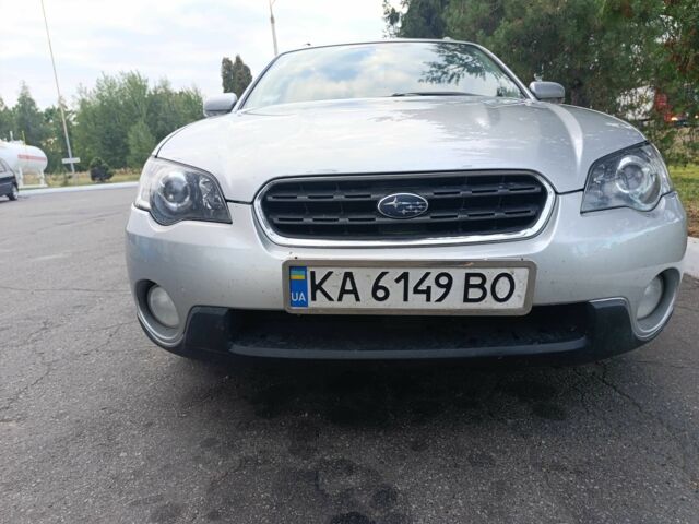 Серый Субару Аутбек, объемом двигателя 2.5 л и пробегом 180 тыс. км за 5500 $, фото 3 на Automoto.ua