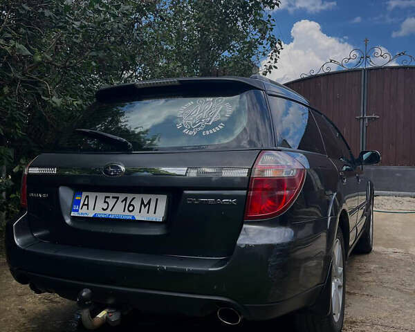 Сірий Субару Аутбек, об'ємом двигуна 2.46 л та пробігом 160 тис. км за 7100 $, фото 2 на Automoto.ua