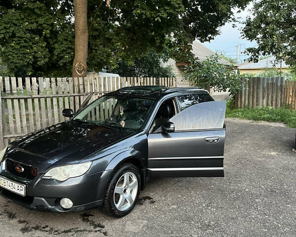 Серый Субару Аутбек, объемом двигателя 3 л и пробегом 265 тыс. км за 6400 $, фото 1 на Automoto.ua