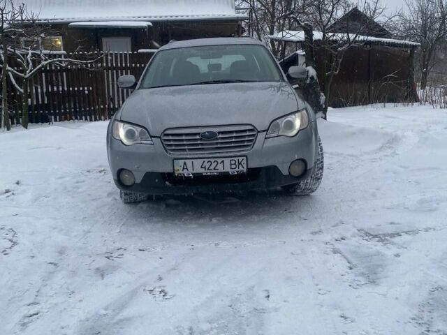 Серый Субару Аутбек, объемом двигателя 2.5 л и пробегом 510 тыс. км за 6200 $, фото 2 на Automoto.ua