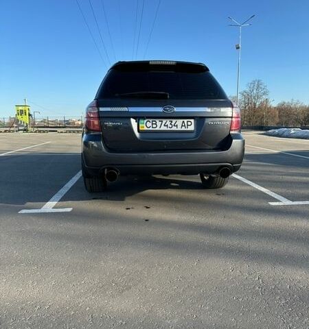Серый Субару Аутбек, объемом двигателя 3 л и пробегом 283 тыс. км за 6400 $, фото 5 на Automoto.ua