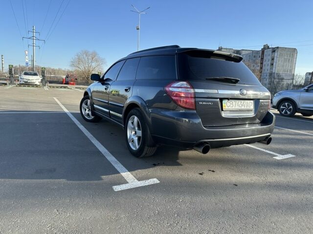 Сірий Субару Аутбек, об'ємом двигуна 3 л та пробігом 283 тис. км за 6400 $, фото 3 на Automoto.ua