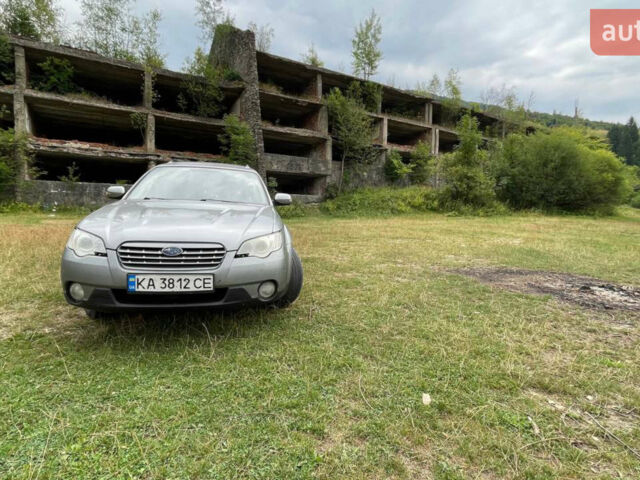 Серый Субару Аутбек, объемом двигателя 3 л и пробегом 290 тыс. км за 6800 $, фото 11 на Automoto.ua