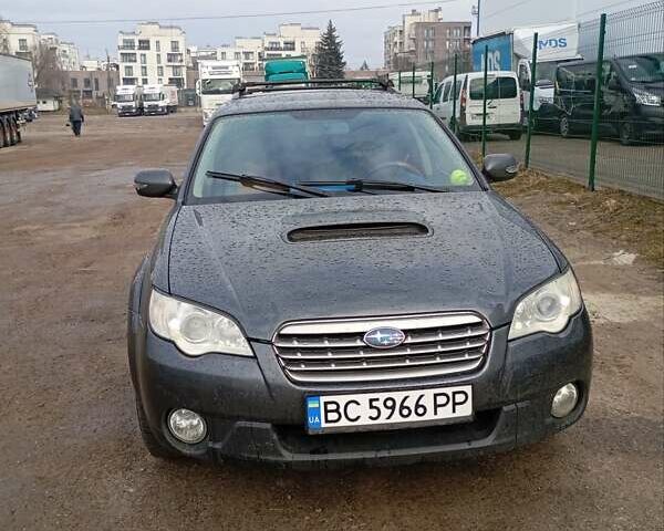 Серый Субару Аутбек, объемом двигателя 2 л и пробегом 366 тыс. км за 5100 $, фото 1 на Automoto.ua