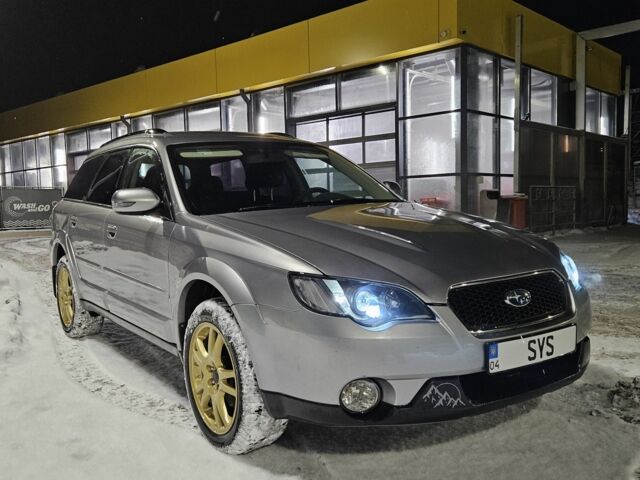 Серый Субару Аутбек, объемом двигателя 2.5 л и пробегом 220 тыс. км за 7500 $, фото 2 на Automoto.ua