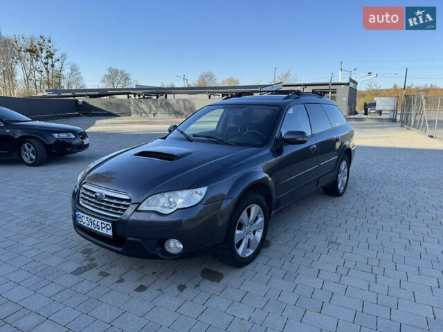 Серый Субару Аутбек, объемом двигателя 2 л и пробегом 366 тыс. км за 4450 $, фото 3 на Automoto.ua