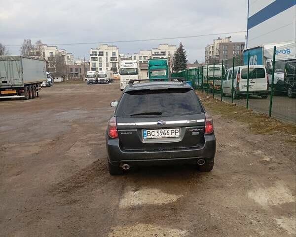 Серый Субару Аутбек, объемом двигателя 2 л и пробегом 366 тыс. км за 5100 $, фото 4 на Automoto.ua