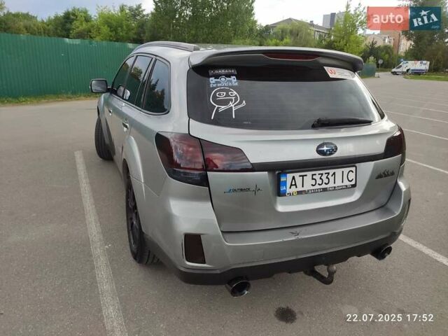 Серый Субару Аутбек, объемом двигателя 2 л и пробегом 230 тыс. км за 8000 $, фото 9 на Automoto.ua