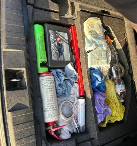 Серый Субару Аутбек, объемом двигателя 2.46 л и пробегом 265 тыс. км за 9700 $, фото 19 на Automoto.ua